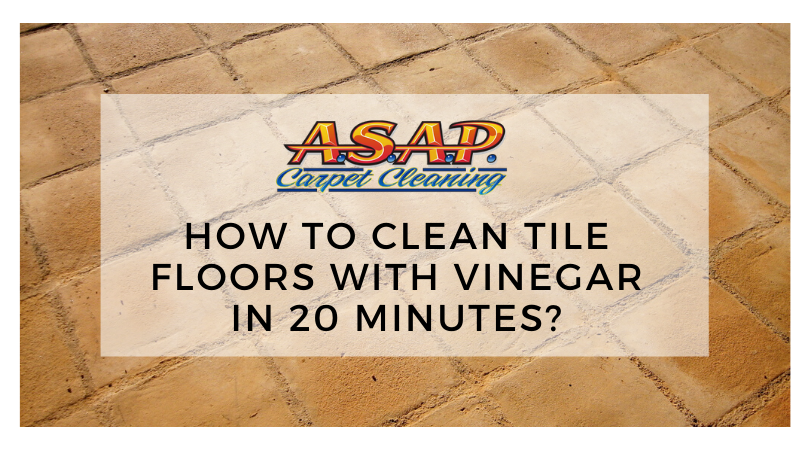 How To Clean Tile Floors With Vinegar, Is Vinegar Safe For Tile Floors