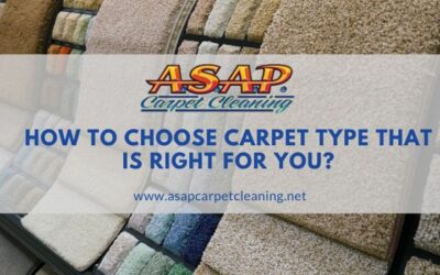 How To Choose Carpet Type That is Right For You?