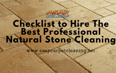 Checklist to Hire The Best Professional Natural Stone Cleaning