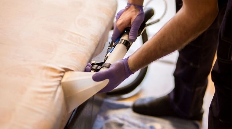 How Professional Cleaners Drying Upholstery In Turlock