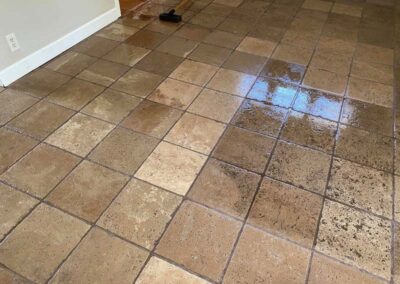 Tile And Grout Cleaning Before
