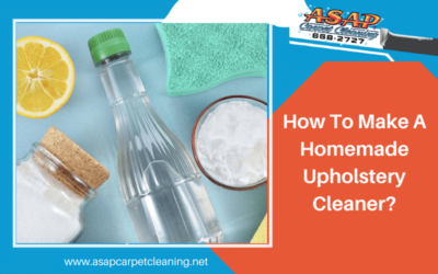 How To Make a Homemade Upholstery Cleaner?