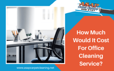 How Much Would It Cost For Office Cleaning Service?