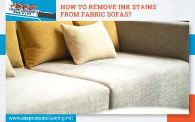 How To Remove Ink Stains From Fabric Sofas?